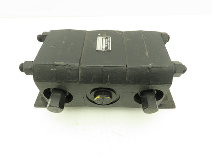 John S Barnes FD-1220021 Hydraulic Rotary Gear Flow Divider SAE Ports