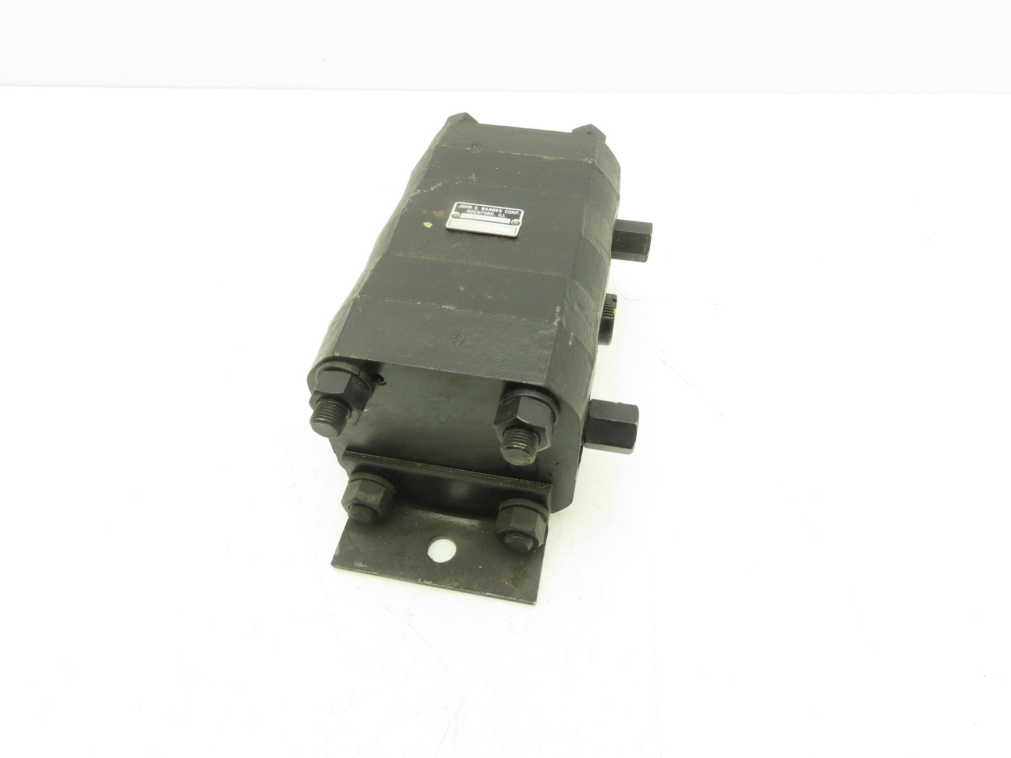 John S Barnes FD-1220021 Hydraulic Rotary Gear Flow Divider SAE Ports