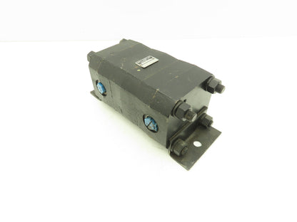 John S Barnes FD-1220021 Hydraulic Rotary Gear Flow Divider SAE Ports