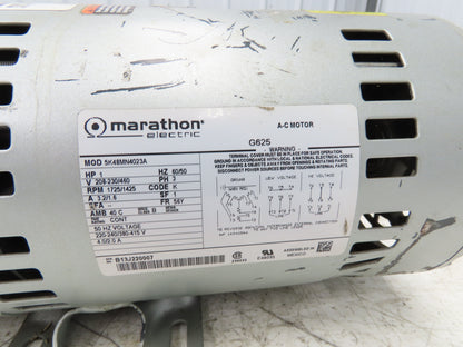 Gast 1423-103Q-G625 Compressor Vacuum Pump 1Hp 13.2CFM 230/460V 3PH 3/8"NPT