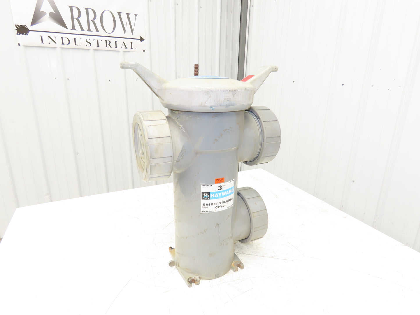 Hayward SB2300 3" CPVC Simplex Basket Strainer DN80 Housing Only No Screen