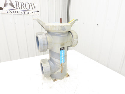 Hayward SB2300 3" CPVC Simplex Basket Strainer DN80 Housing Only No Screen