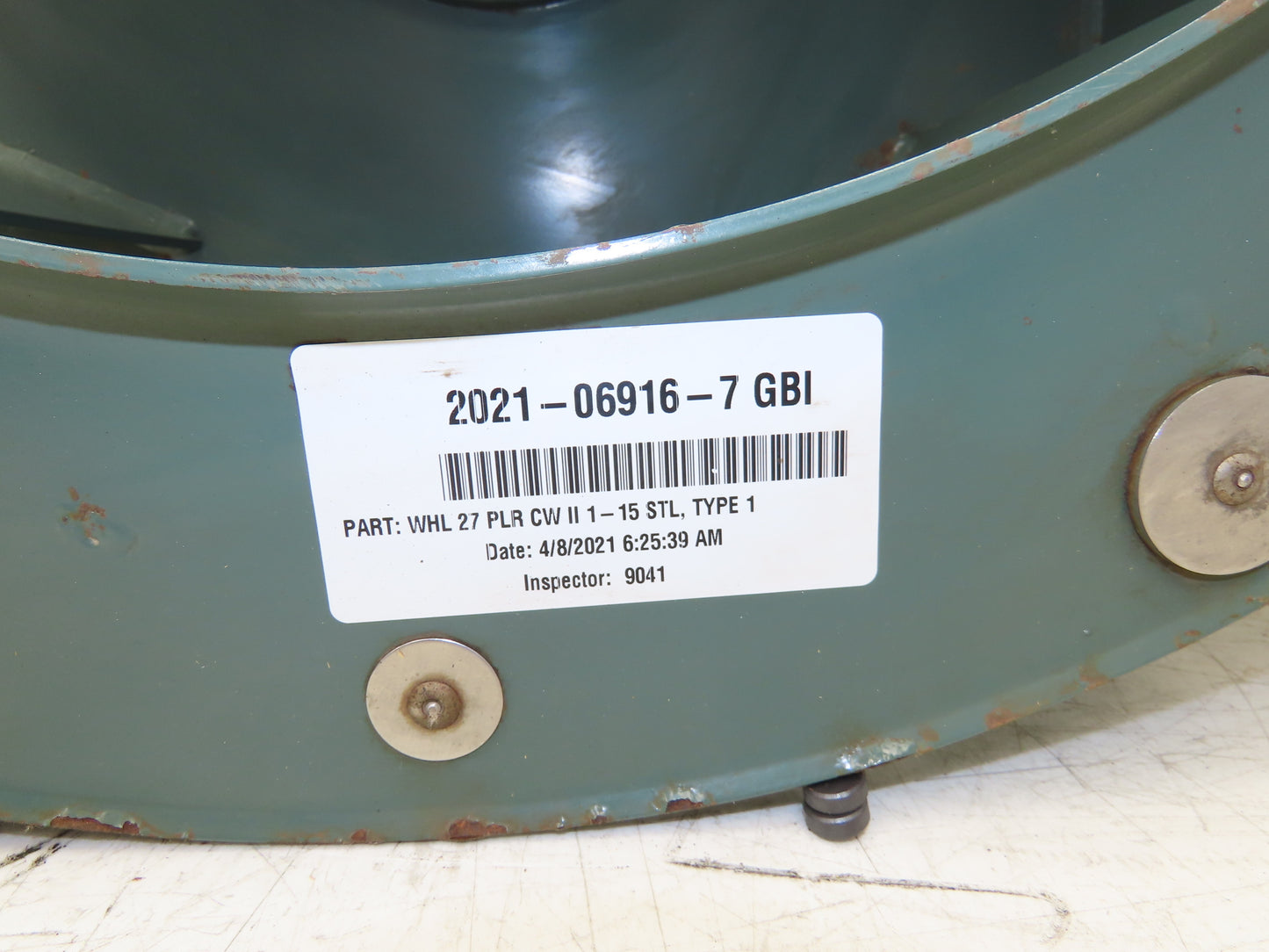 New York Backward Inclined Blower Wheel Centrifugal Impeller 27" Dia. x 10"