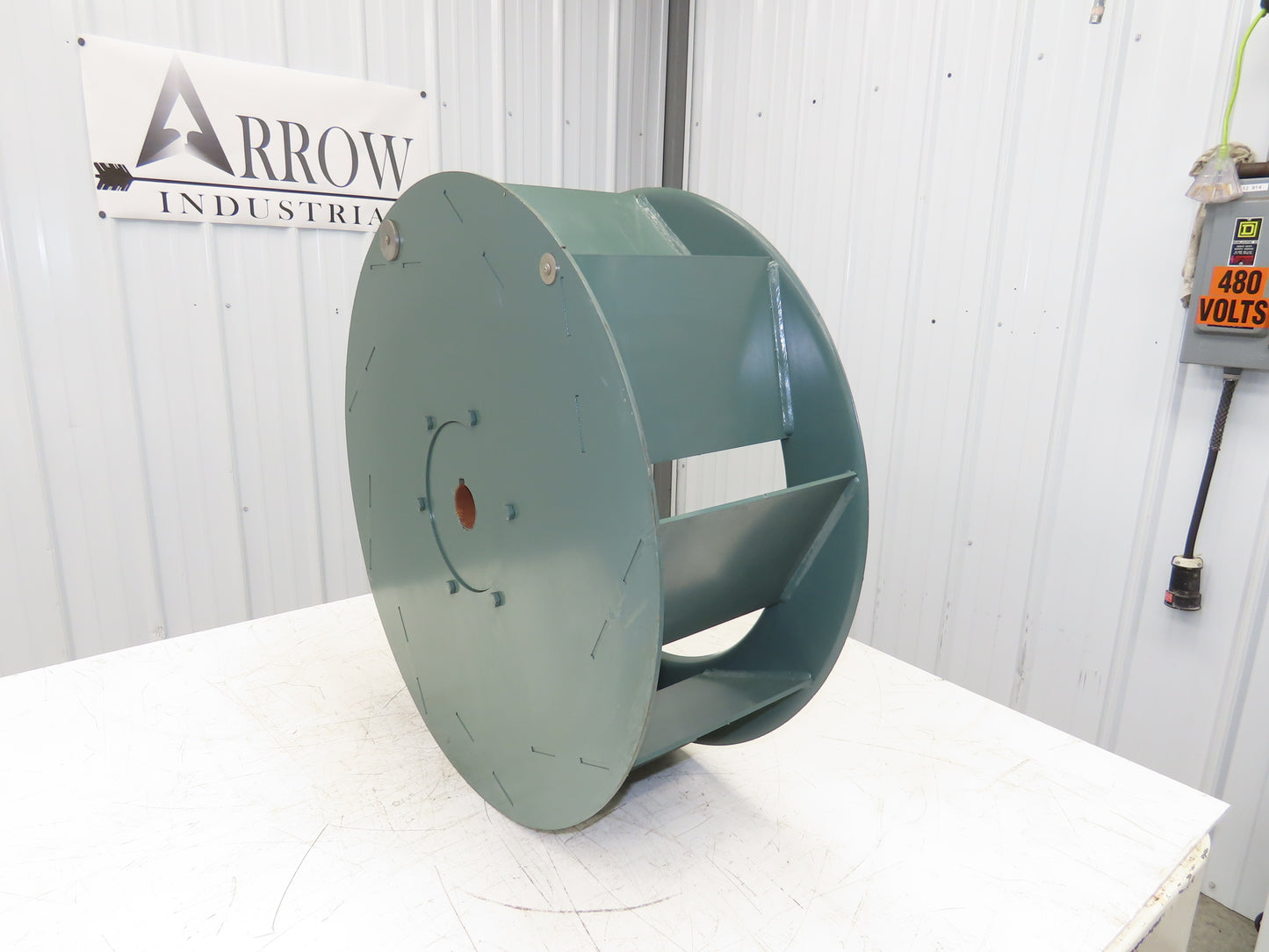New York Backward Inclined Blower Wheel Centrifugal Impeller 27" Dia. x 10"