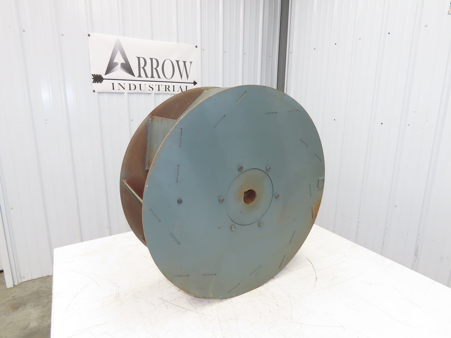 New York Backward Inclined Blower Wheel Centrifugal Impeller 27" Dia. x 10"
