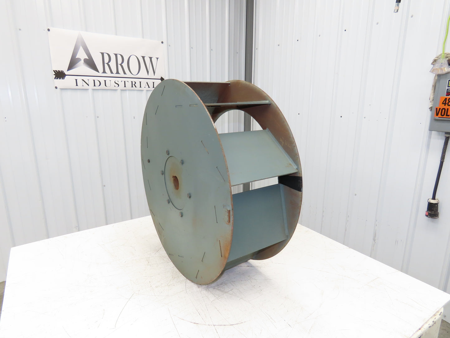 New York Backward Inclined Blower Wheel Centrifugal Impeller 27" Dia. x 10"