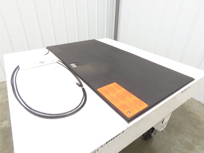 STI 74005-4824 Rubber Safety Floor Mat Pressure Switch 48X24" Ser UM UM4824