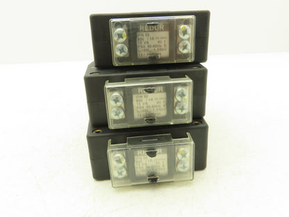 Redur IPN50 Current Transformer 800/1A 15VA KI.1 FS5 50-60 Hz 1.2/6kV Lot of 3
