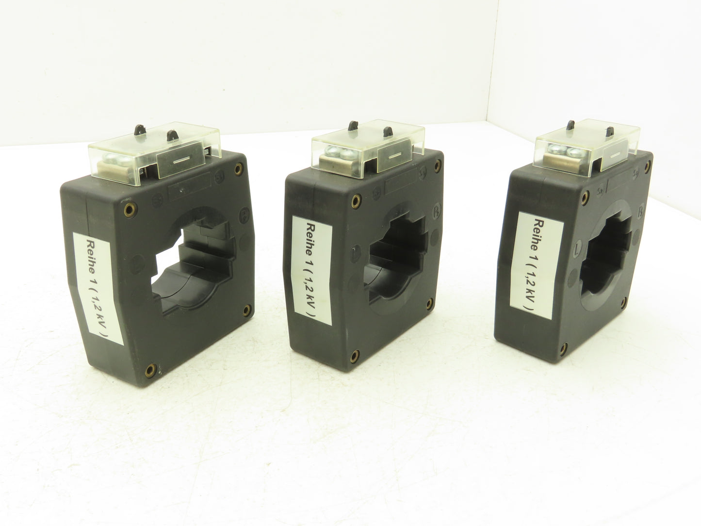 Redur IPN50 Current Transformer 800/1A 15VA KI.1 FS5 50-60 Hz 1.2/6kV Lot of 3