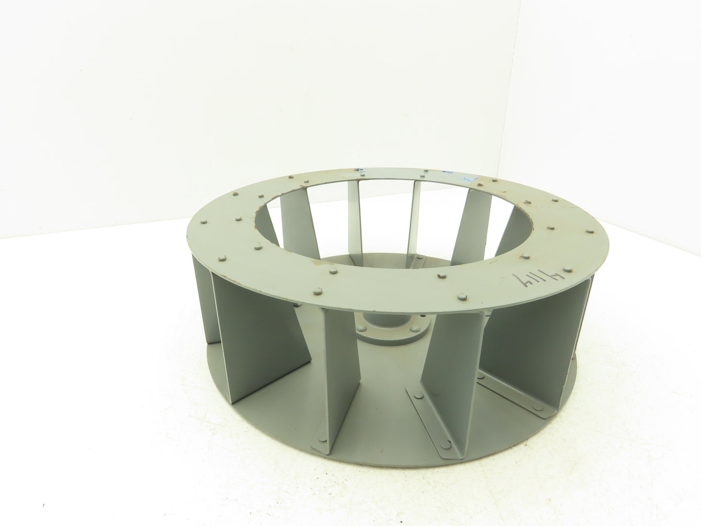 Backward Inclined Blower Wheel Centrifugal Impeller 12" Dia. x 4" Mild Steel