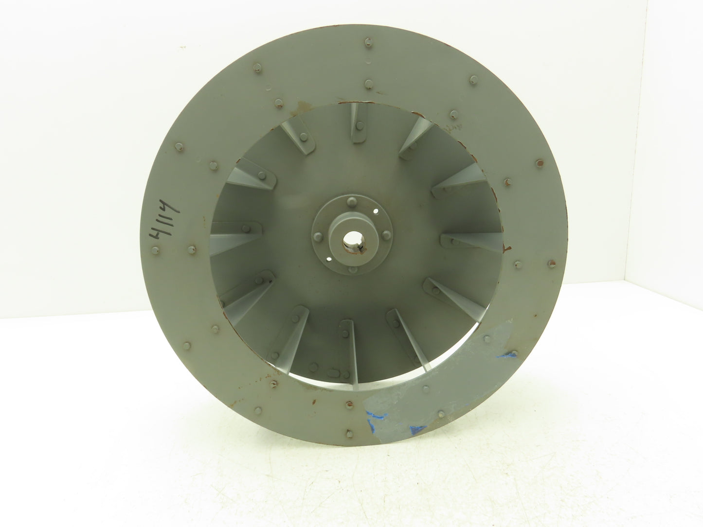Backward Inclined Blower Wheel Centrifugal Impeller 12" Dia. x 4" Mild Steel