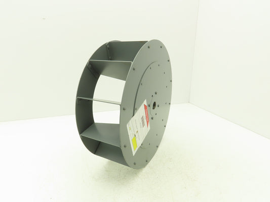 Backward Inclined Blower Wheel Centrifugal Impeller 12" Dia. x 4" Mild Steel