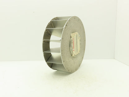 Eclipse Backward Inclined Blower Wheel Impeller 13-1/2" Dia. x 4-1/2" Aluminum