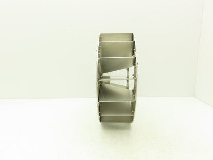 Eclipse Backward Inclined Blower Wheel Impeller 13-1/2" Dia. x 4-1/2" Aluminum