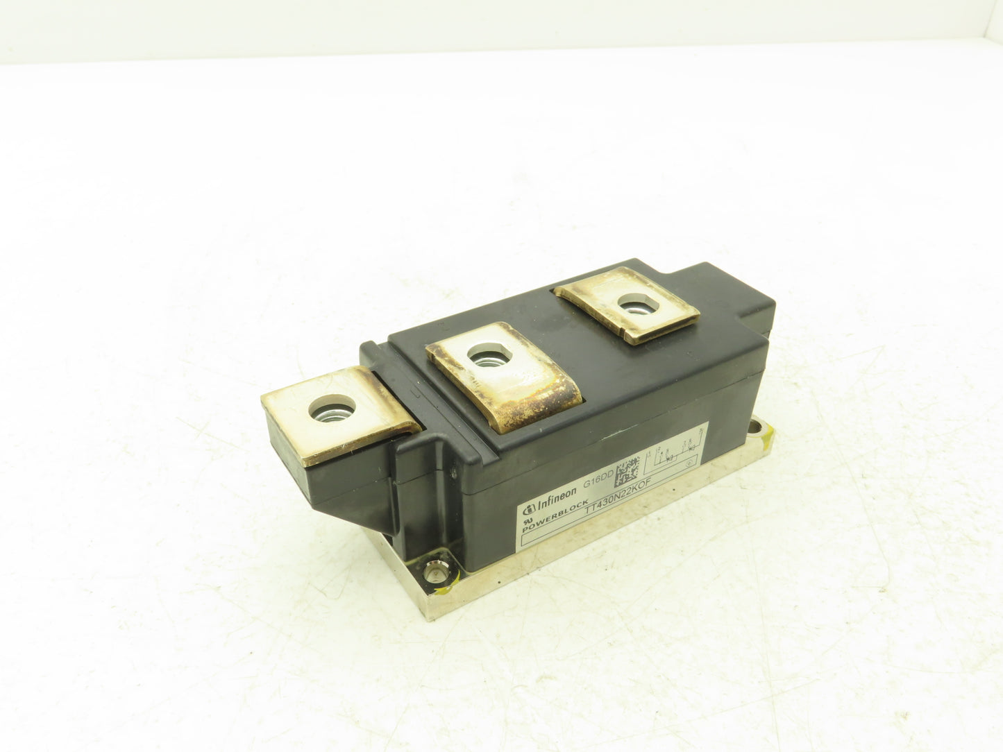 Infineon TT430N22KOF Thyristor Power Block Module  SCR/SCR Phase Control