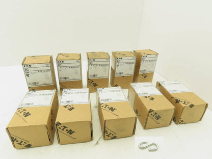 Eaton BH10 B-Line S Hook Steel Zinc Plated 29 lb 1" Overall Long Lot of 500