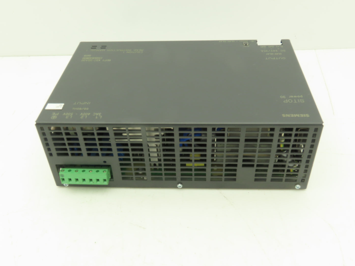 Siemens 6EP1437-2BA00 24VDC Power Supply 400-500VAC 3Ph