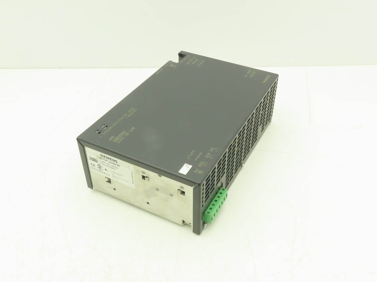 Siemens 6EP1437-2BA00 24VDC Power Supply 400-500VAC 3Ph