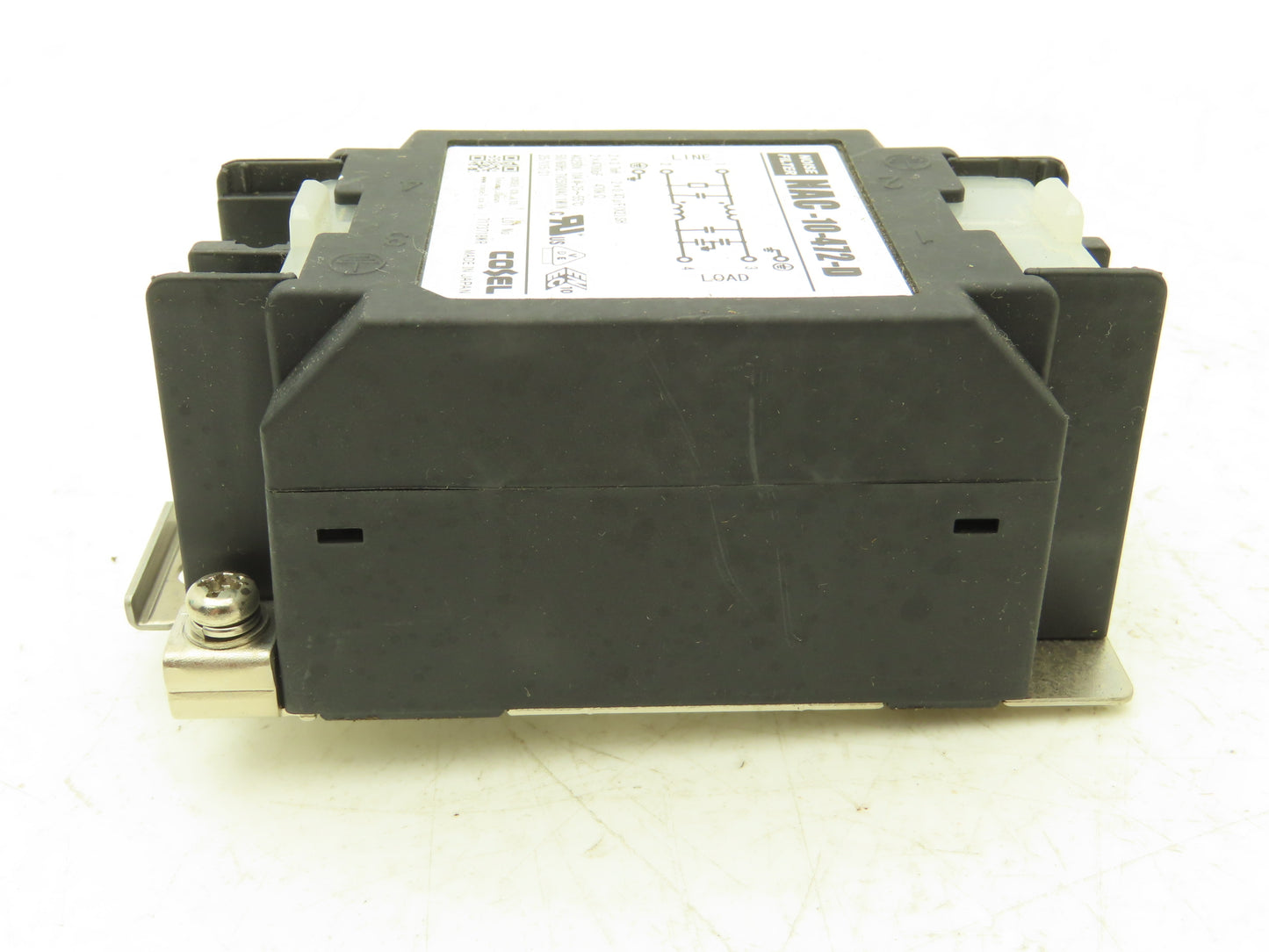 Cosel NAC-10-472-D Noise Filter 250V 10A TV2500VAC 1 MIN 2 Pole Lot of 4