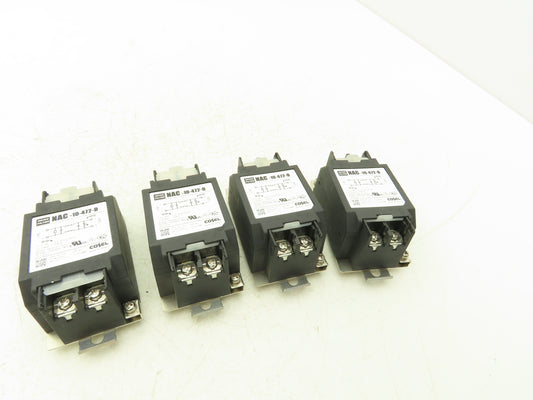 Cosel NAC-10-472-D Noise Filter 250V 10A TV2500VAC 1 MIN 2 Pole Lot of 4