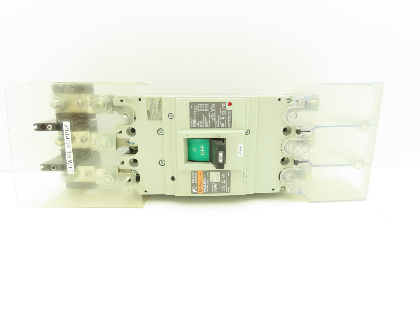 Fuji Electric BW400SAGU-3P400 Auto Circuit Breaker 3-Pole 400A 600VAC
