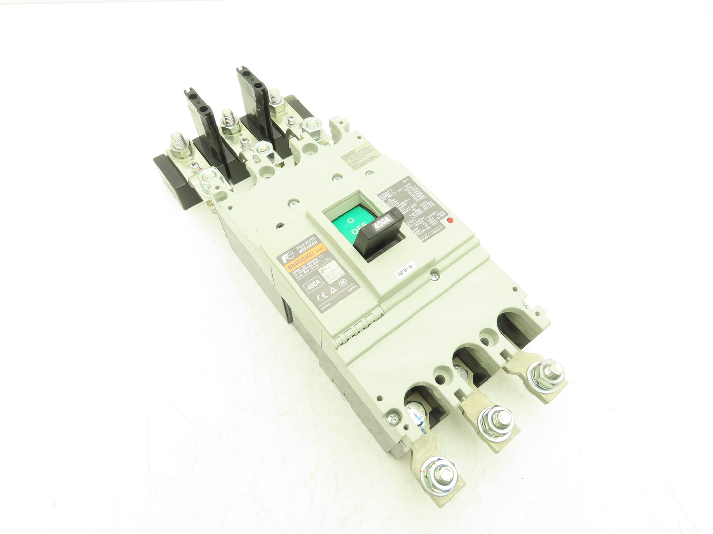 Fuji Electric BW400SAGU-3P400 Auto Circuit Breaker 3-Pole 400A 600VAC