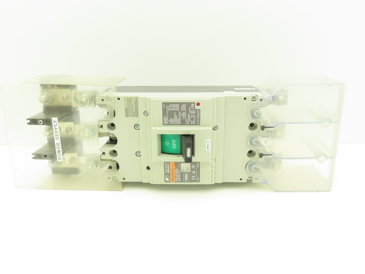 Fuji Electric BW400SAGU-3P400 Auto Circuit Breaker 3-Pole 400A 600VAC