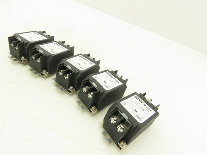 Cosel NAC-10-472-D Noise Filter 250V 10A TV2500VAC 1 MIN 2 Pole Lot of 5