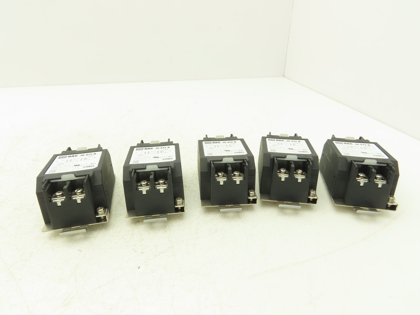 Cosel NAC-10-472-D Noise Filter 250V 10A TV2500VAC 1 MIN 2 Pole Lot of 5