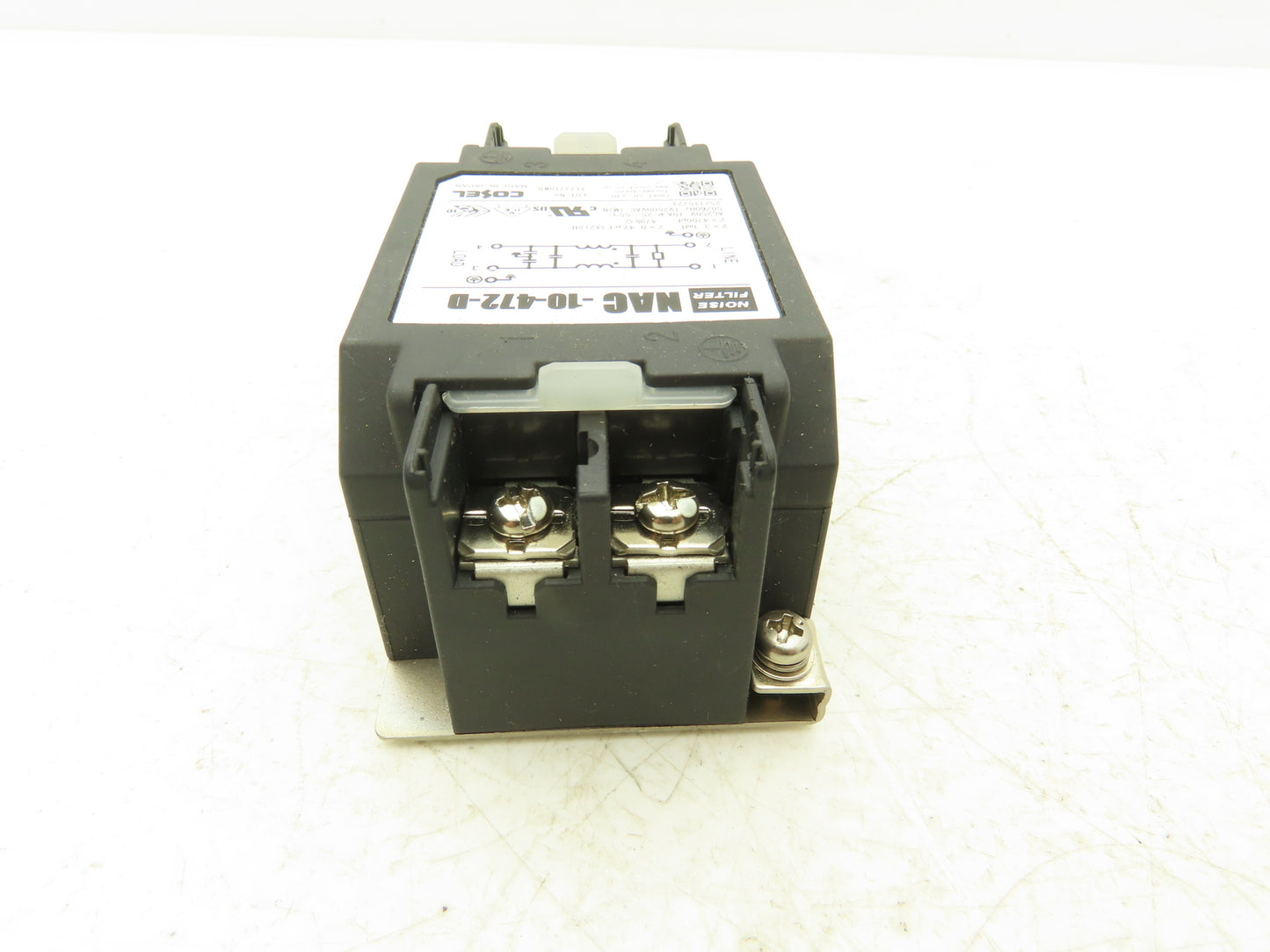 Cosel NAC-10-472-D Noise Filter 250V 10A TV2500VAC 1 MIN 2 Pole Lot of 5