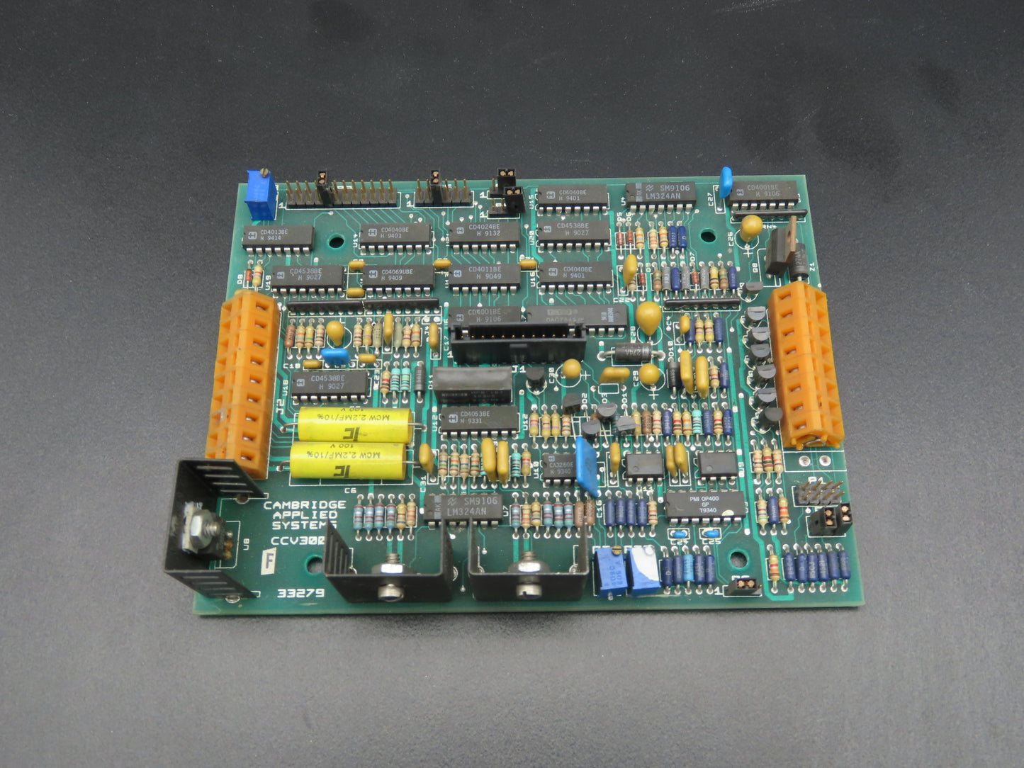 Cambridge Applied Systems CCV300I Viscosity Temperature Display Circuit Board