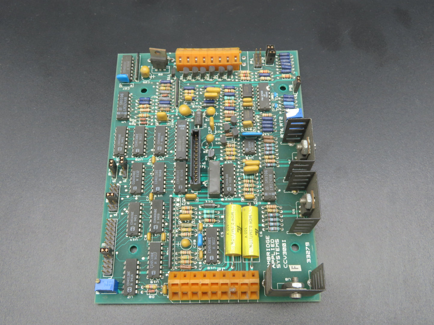 Cambridge Applied Systems CCV300I Viscosity Temperature Display Circuit Board