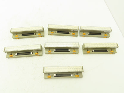 Toyogiken PCN7-4F40 Interface Terminal Block 40-Pin 24V 0.5A DIN Rail Lot of 7