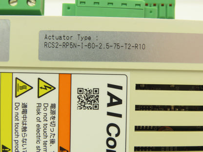 IAI SCON-CB-60WAI-CC-0-2 Single Axis Linear Servo Actuator Position Controller