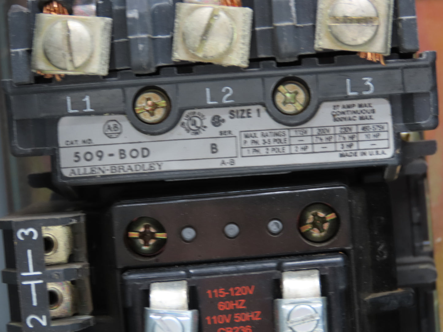 Allen-Bradley 512-BJB-6P-24R Combination Starter Fusible 600V 3PH 10HP