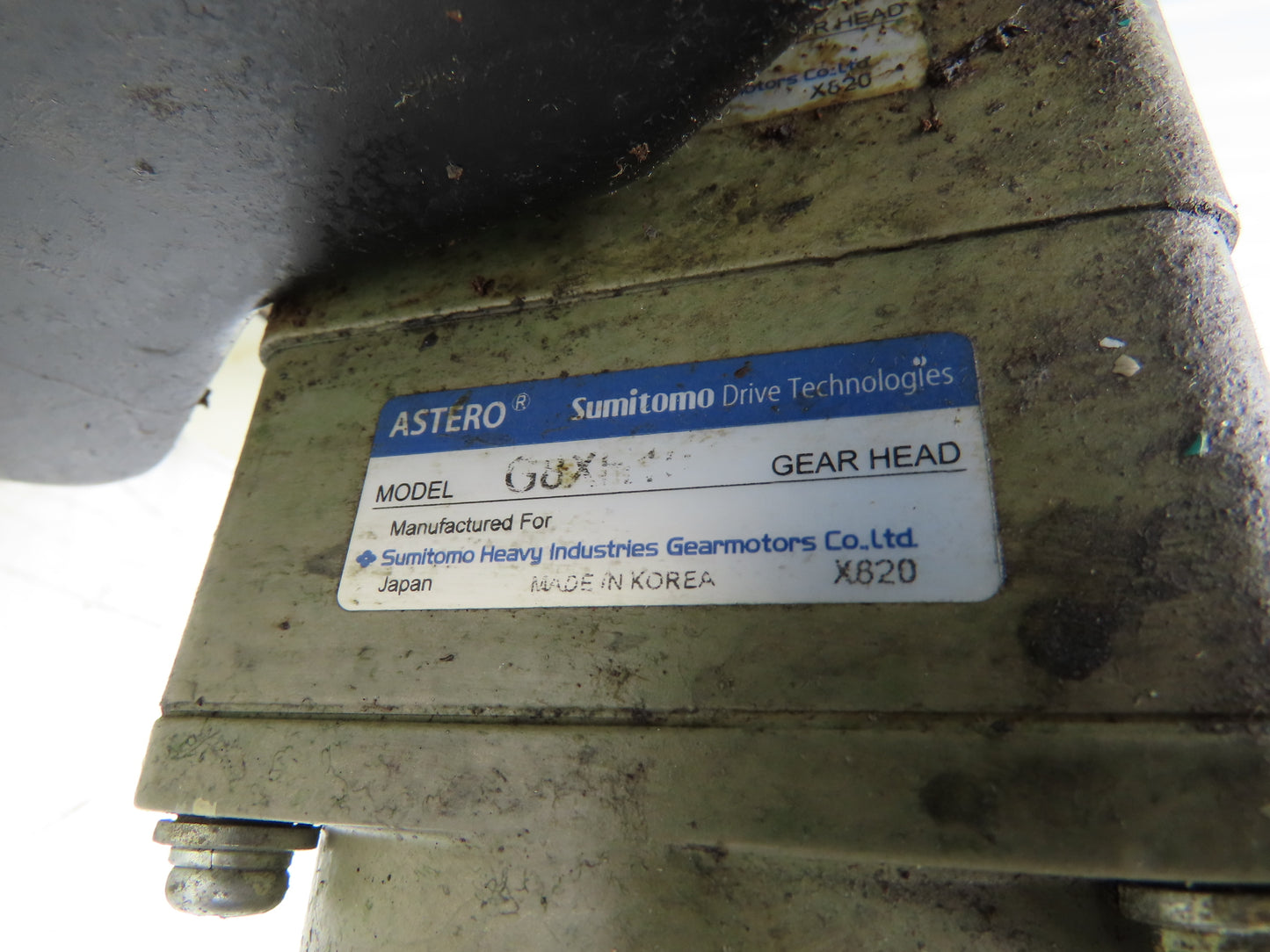 Sumitomo F-6KB-1 Fine Mag Coolant Oil Skimmer Magnetic Separator 230V .025kw