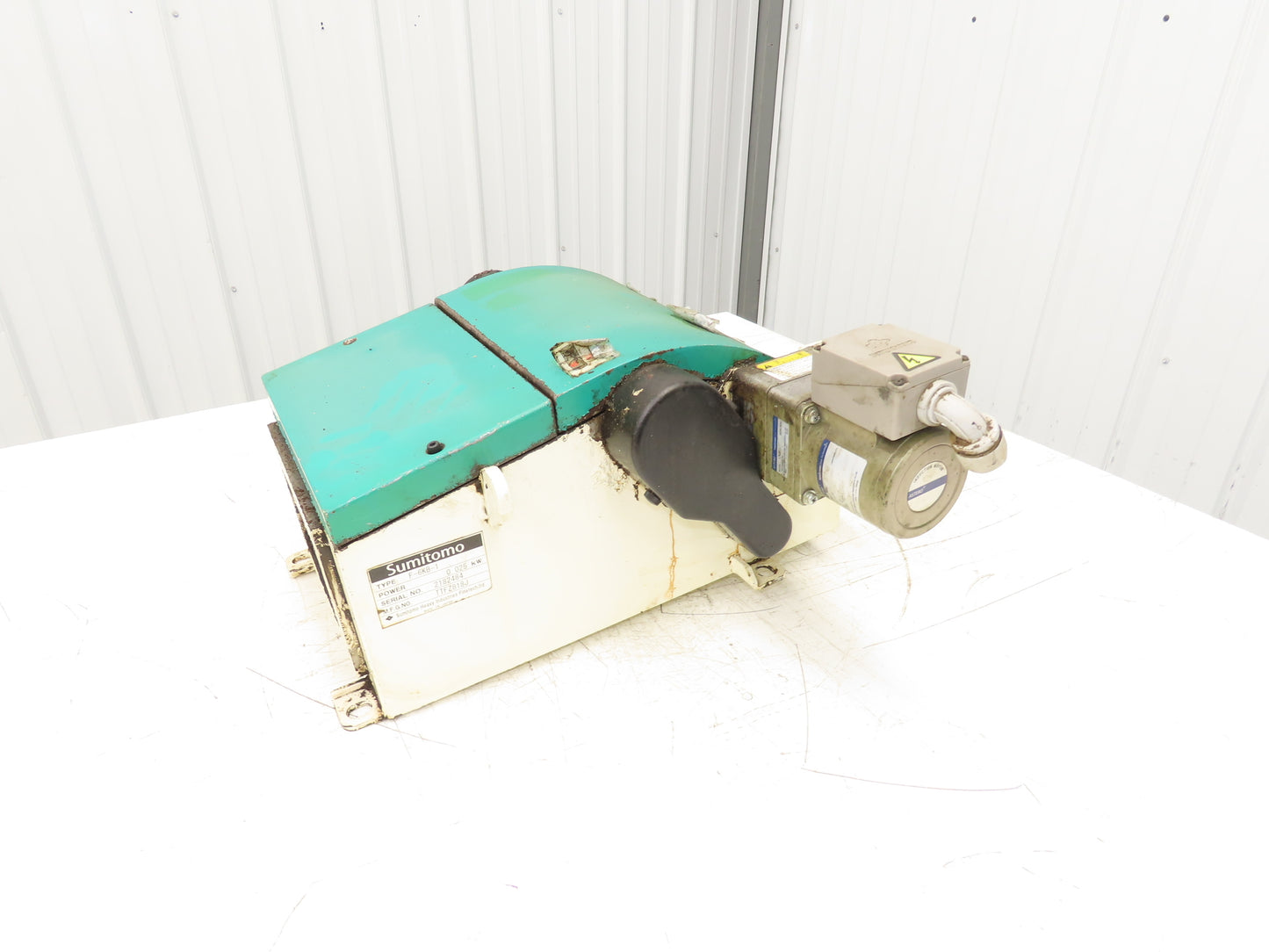Sumitomo F-6KB-1 Fine Mag Coolant Oil Skimmer Magnetic Separator 230V .025kw