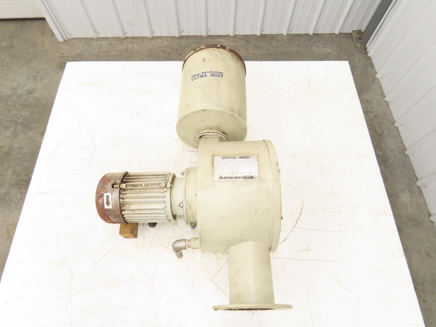 Morigo Seiki Ulta Mist Collector Air Cleaner Blower for Parts Washer 200V 3Ph