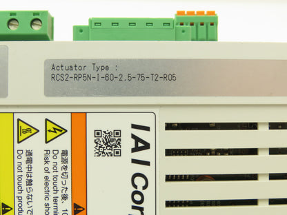IAI SCON-CB-60WAI-CC-0-2 Single Axis Linear Servo Actuator Position Controller