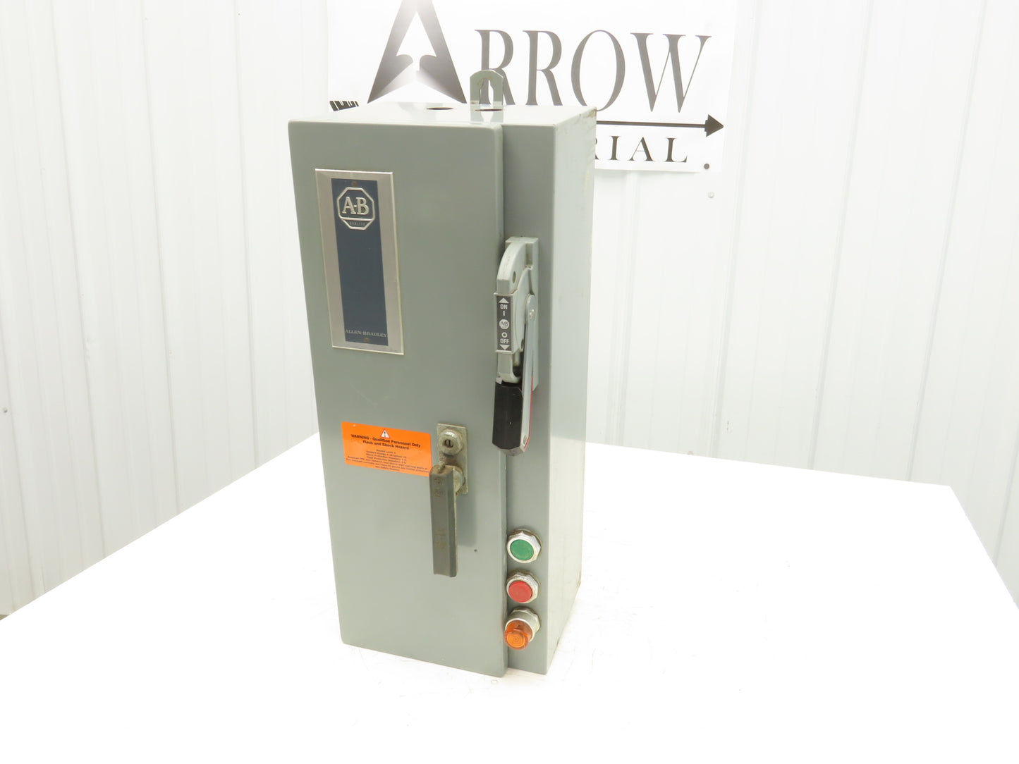 Allen-Bradley 512-BJB-6P-24R Combination Starter Fusible 600V 3PH 10HP Ser D