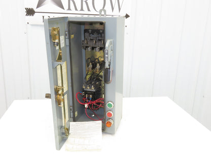 Allen-Bradley 512-BJB-6P-24R Combination Starter Fusible 600V 3PH 10HP Ser D