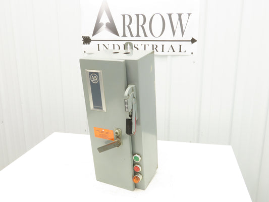 Allen-Bradley 512-BJB-6P-24R Combination Starter Fusible 600V 3PH 10HP Ser D