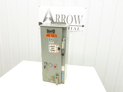 Allen Bradley 30072-309-04-B Combination Starter Fusible 600V 3PH 25HP Size 2
