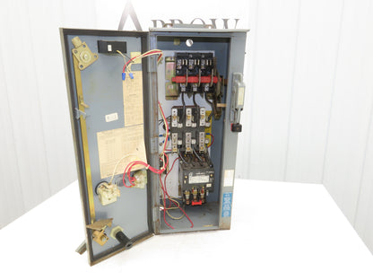 Allen Bradley 30072-309-04-B Combination Starter Fusible 600V 3PH 25HP Size 2