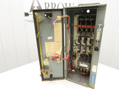 Allen Bradley 30072-309-04-B Combination Starter Fusible 600V 3PH 25HP Size 2