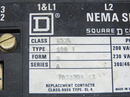 Allen Bradley 30072-309-04-B Combination Starter Fusible 600V 3PH 25HP Size 2