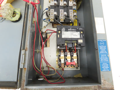 Allen Bradley 30072-309-04-B Combination Starter Fusible 600V 3PH 25HP Size 2