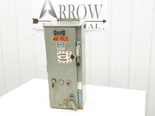 Allen Bradley 30072-309-04-B Combination Starter Fusible 600V 3PH 25HP Size 2