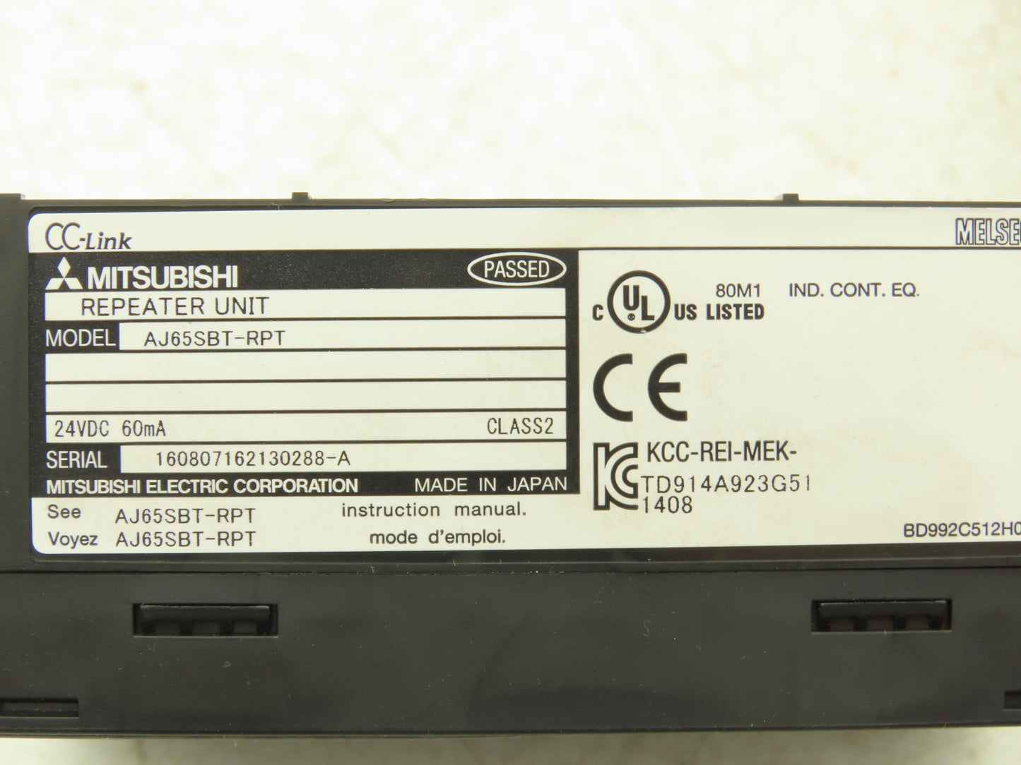 Mitsubishi AJ65SBT-RPT PLC CC-Link System Repeater T-Junction Module Lot of 4
