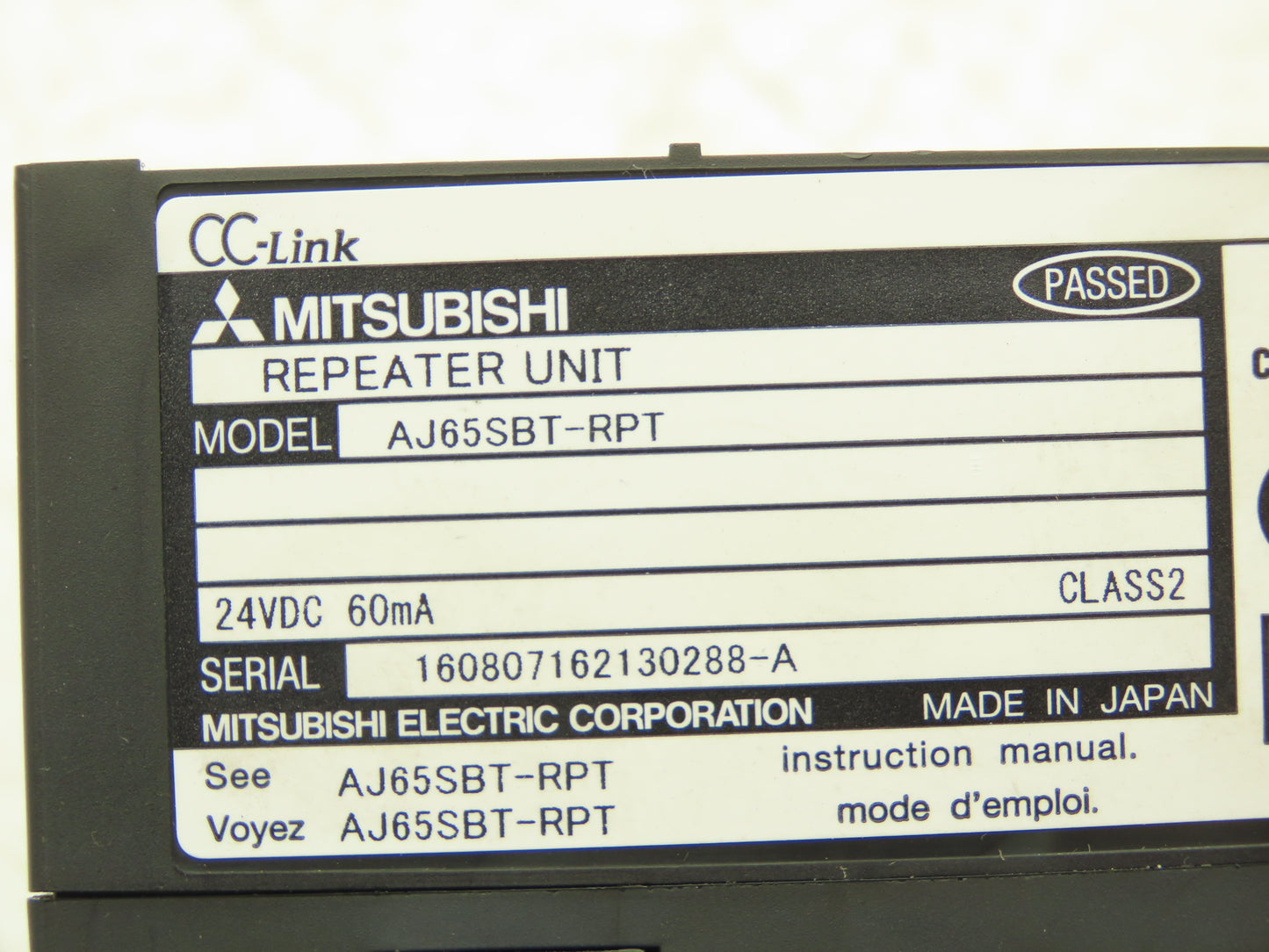 Mitsubishi AJ65SBT-RPT PLC CC-Link System Repeater T-Junction Module Lot of 4